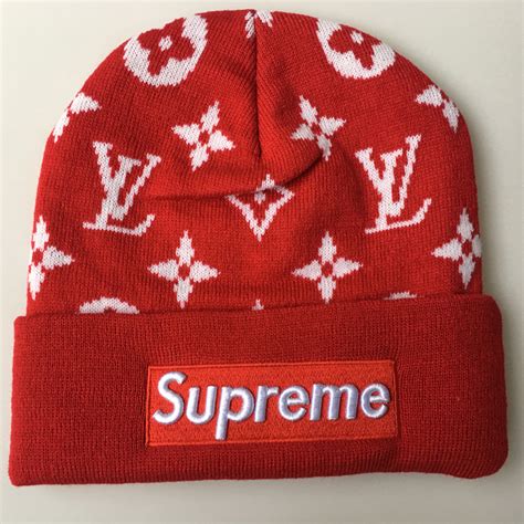 supreme lv beanie price|supreme x Louis Vuitton jacket.